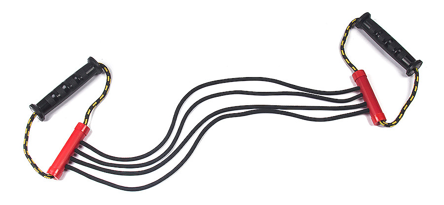 Эспандер плечевой (4-резинки) с анатомическими ручками, L-75 см (Россия)